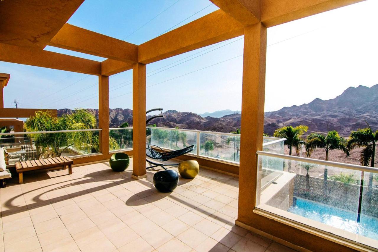 Villa Mountains Eilat וילה הרים אילת - בריכה מחוממת Esterno foto