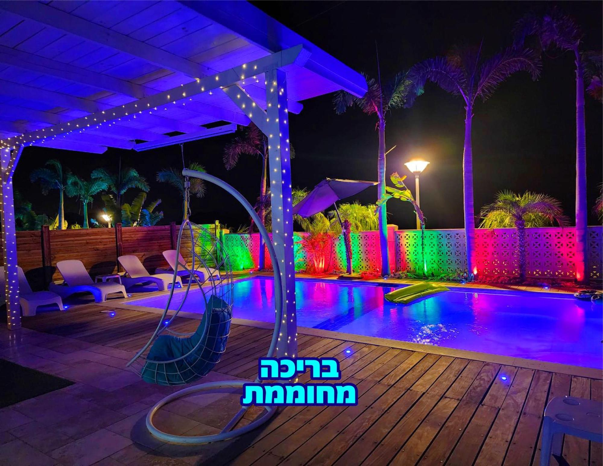 Villa Mountains Eilat וילה הרים אילת - בריכה מחוממת Esterno foto